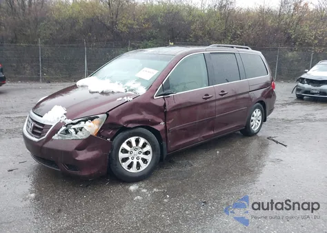 2010 Honda Odyssey Ex-L из США, поврежденный, VIN 5FNRL3H78AB097873